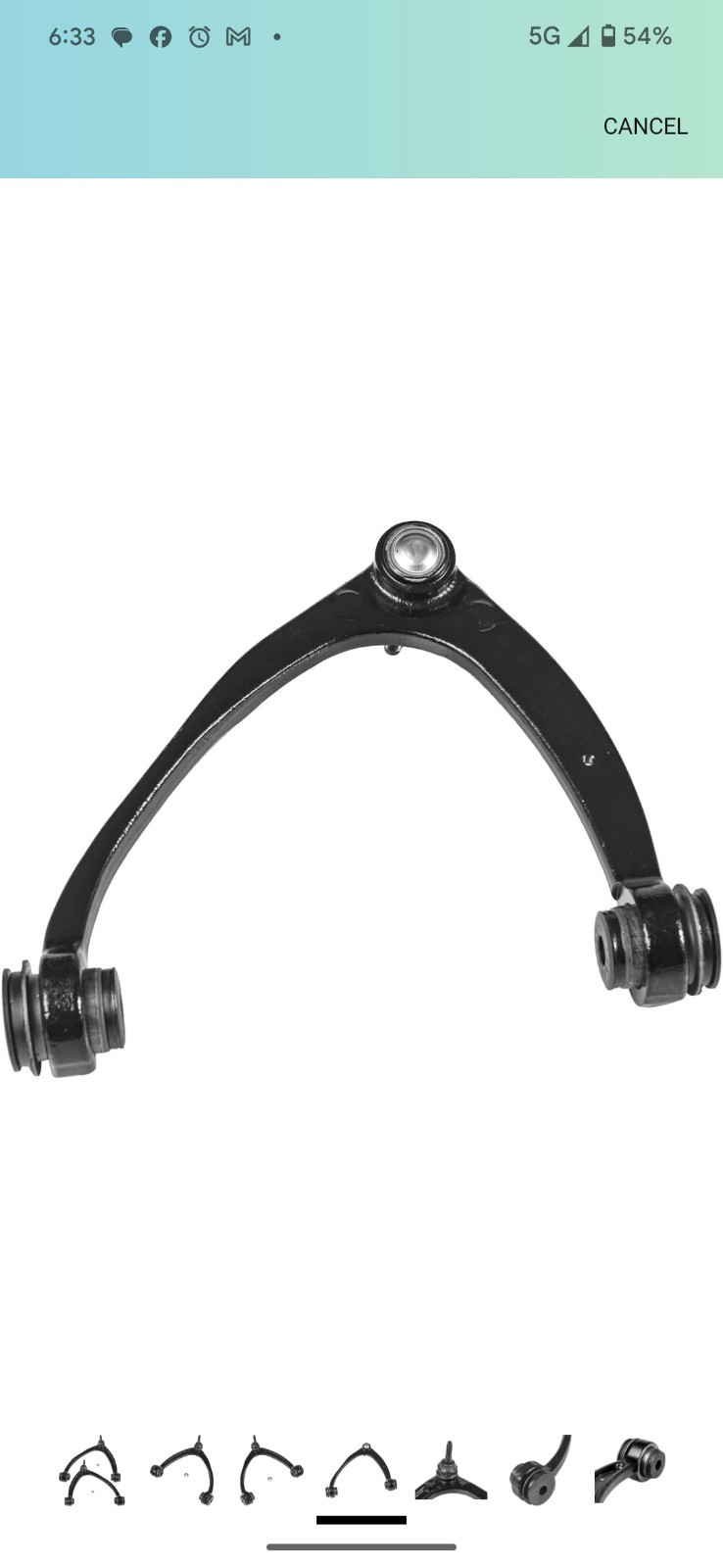 KEYOOG 2Pc Set K80669 K80670 Front Upper Control Arm and Ball Joint Assembly Fit