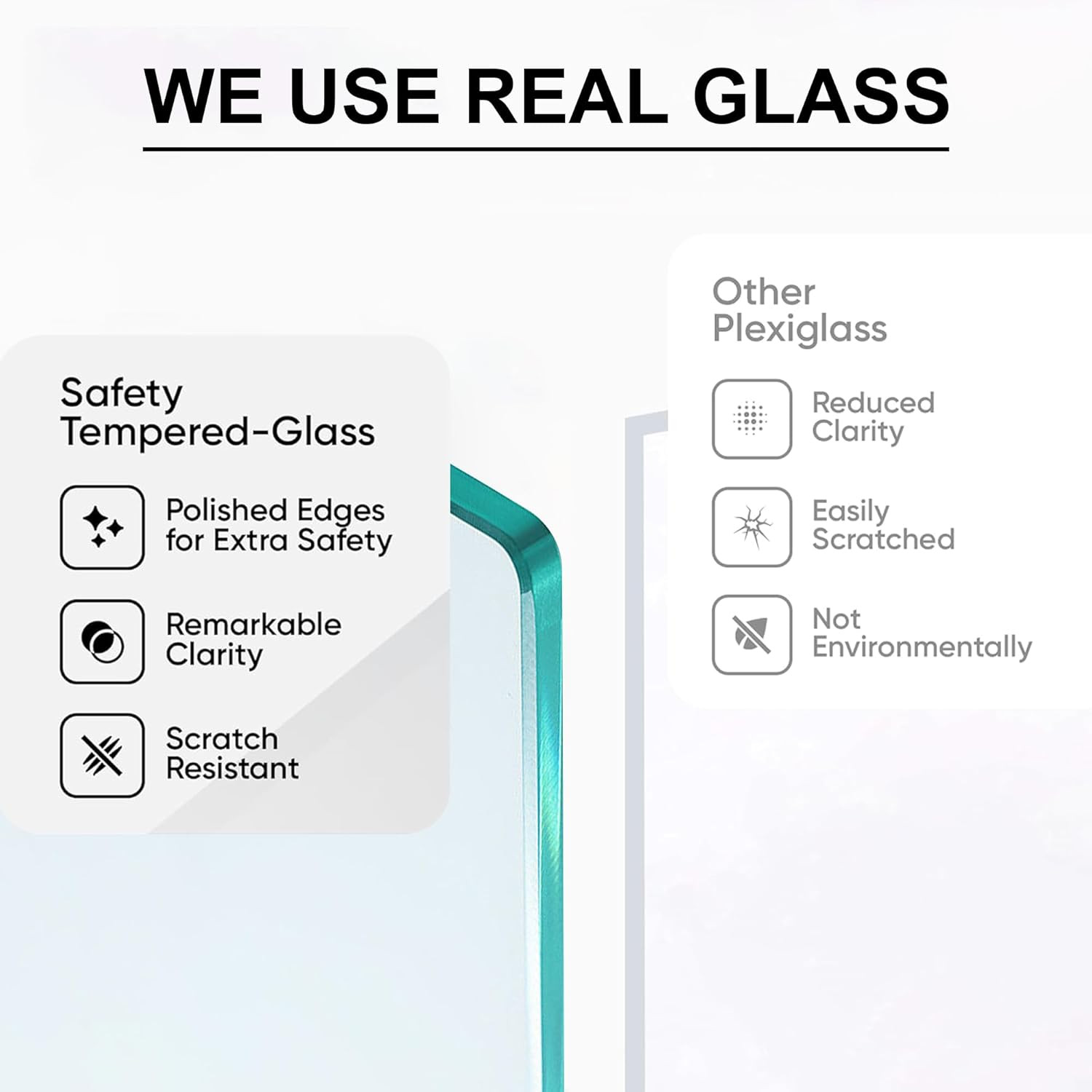 5X5 Small Shadow Box Picture Frame Display Case with Soft Linen Back, Black Wood