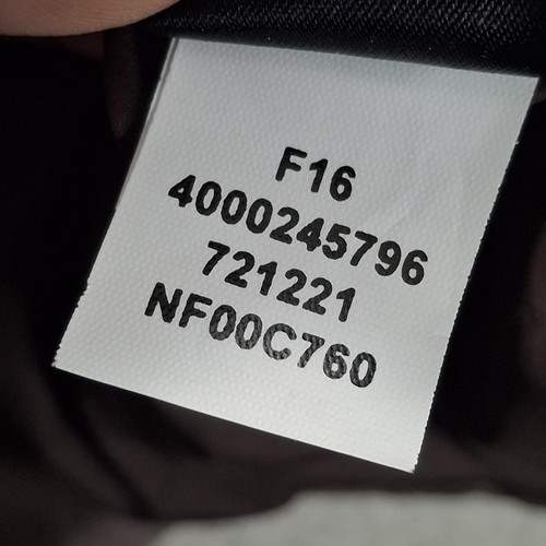 The North Face Vest Mens 2XL Black Gray Nuptse 700-Fill Goose Down Puffer - Picture 6 of 10