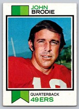 1973 Topps - #45 John Brodie | San Francisco 49ers VG