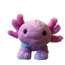 Build a Bear Pink Axolotl 18" Plush with Pajamas