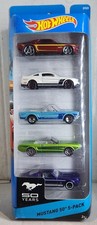 Hot Wheels MUSTANG 50-'63 Mustang II Concept,'10 GT, '65 & '69,Fastback