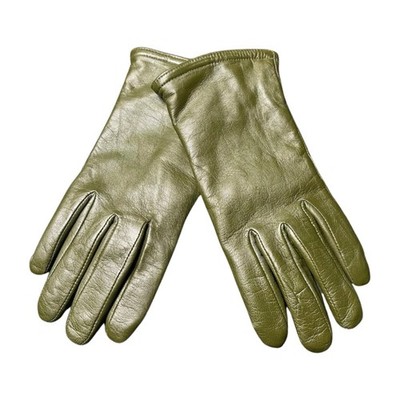 3M Thinsulate Insulation Gloves Women's Large Olive Green Leather 40 Gram