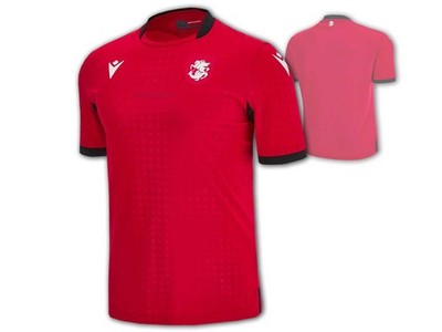 Georgia Away Jersey 23 24 Red Macron GFF 3rd Shirt M L XL XXL