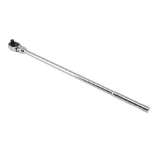 1/2in Drive Extra Long Flex Head Ratchet Handle 24in 72T 5 Degree Swing