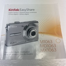 Kodak EasyShare M1063 MD1063 MX106 Digital Camera User Guide Instruction Manual