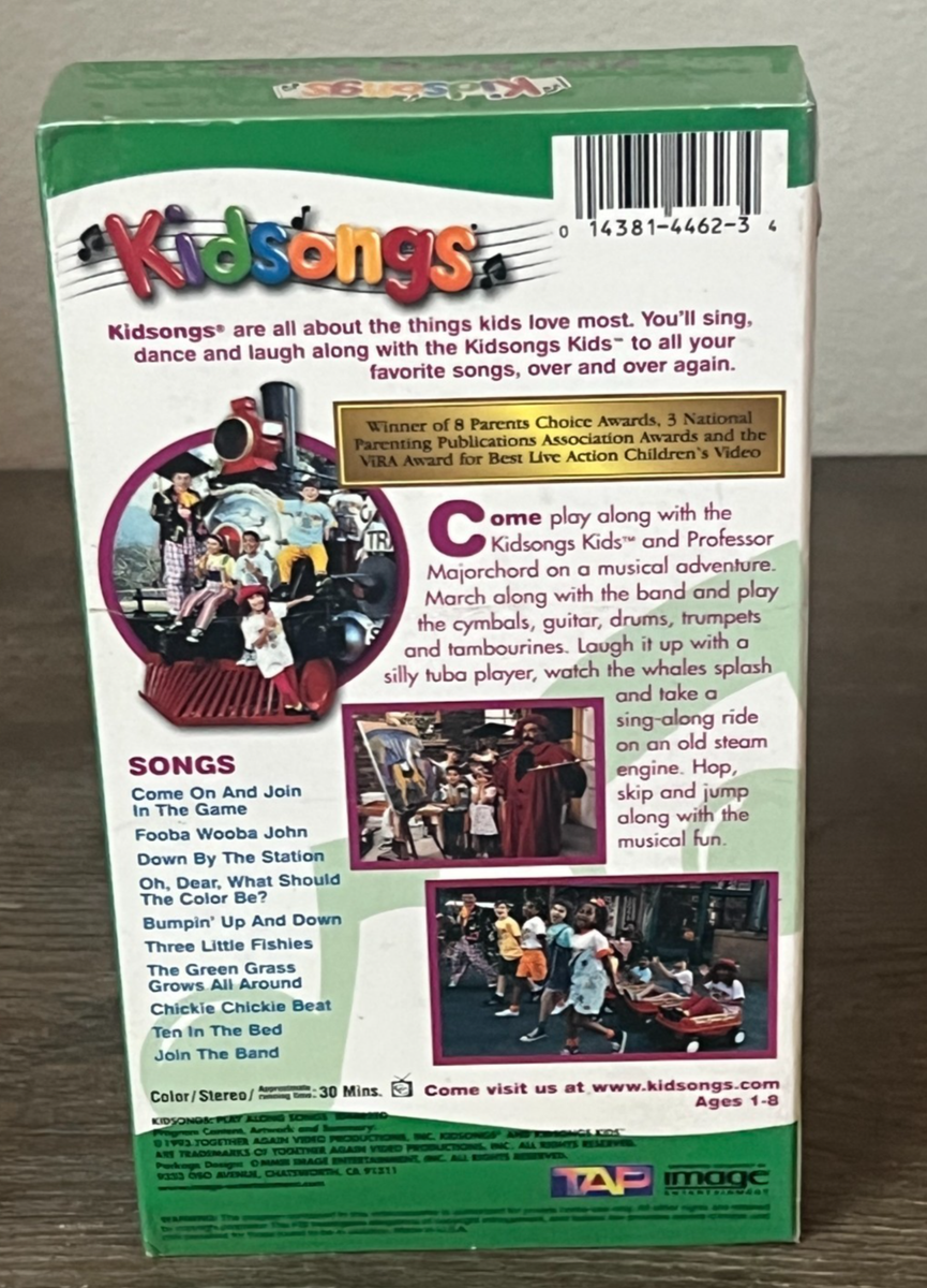 Kidsongs - Play-Along Songs (VHS, 1993) for sale online | eBay