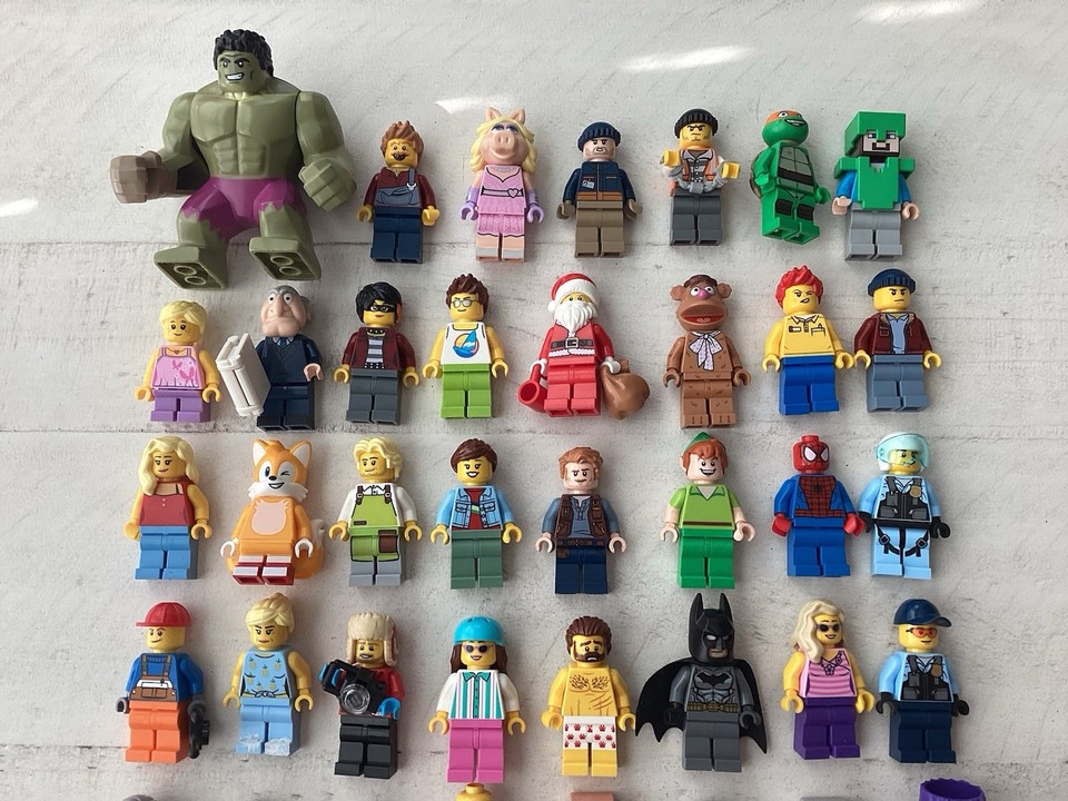 Lego Bulk Minifigure Lot OF 10 100 Genuine Lego Figures