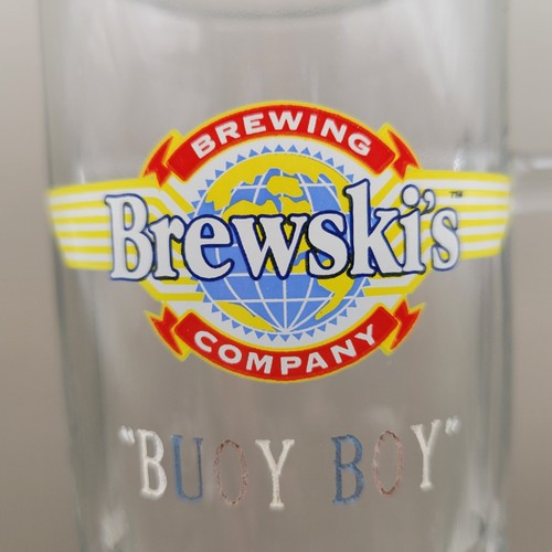 Vaso de cerveza Brewski's Brewery Co.🍺Frankfurt con mango de Libbey🍺21oz ~SoCal - Imagen 6 de 14