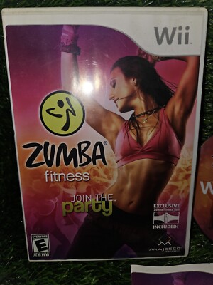 Zumba Fitness - Nintendo Wii - Video Game - Tested Complete Cib