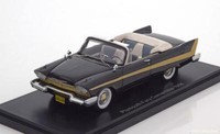 Plymouth Fury Cabriolet 1958 Schwarz Neo 1/43 Resin 46040 Neo Scale Models
