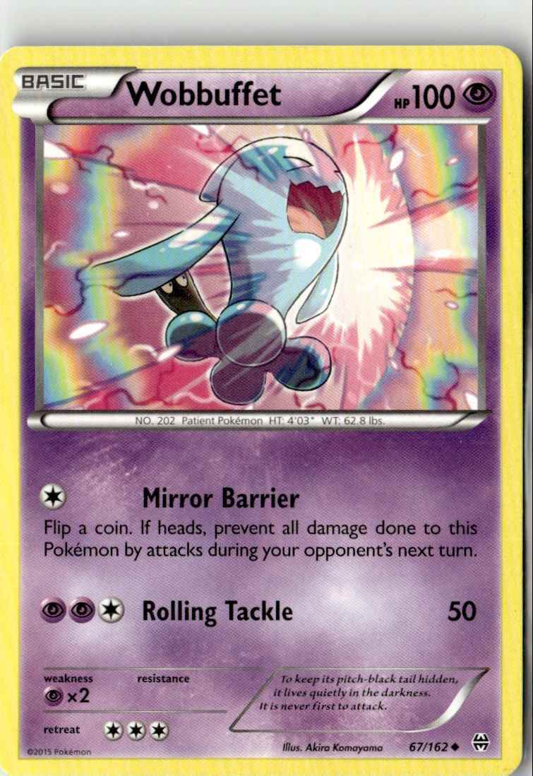 2015 XY Breakthrough Wobbuffet 67/162