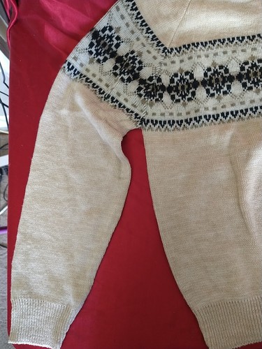 Vintage 80s Jc Penny Sweater Mens Large Long Sleeve - Picture 4 of 9