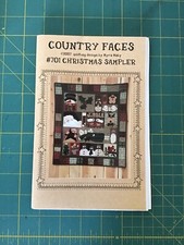 COUNTRY FACE #701 Świąteczna aplikacja sampler i wzór kołdry autorstwa Myra Mahy