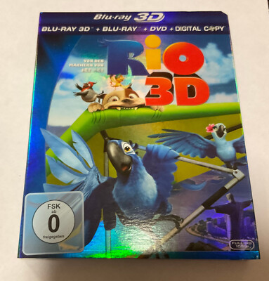 Rio 3D - inkl. Blu-ray + DVD + Digital Copy - NEU