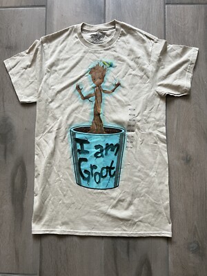 I Am Groot T Shirt In Size Small