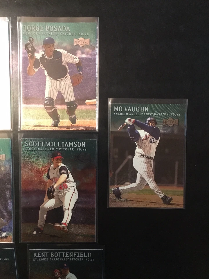 2000 Fleer Металлический Изумруд Лот (10) Шеффилд, Посада, Том, Больше! См. фото - Изображение 3 из 4