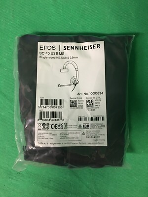 SENNHEISER EPOS IMPACT -  SC 45 - USB MS Single-Sided Headset USB 3.5mm - Black
