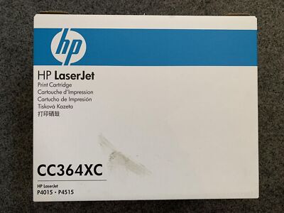 HP (64X) CC364XC Toner black Blue Box, OVP leicht beschädigt, TONER UNBENUTZT