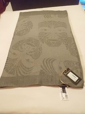 Billionaire Italian Couture Scarf Jaquard Maori Face Scarf Men 70 x 180