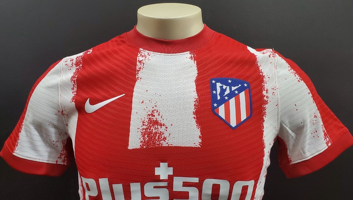 Nike Atletico De Madrid Vapor Match Home Jersey 21/22, Red/White
