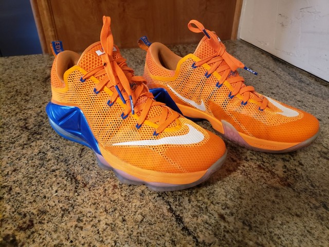 lebron 12 low orange