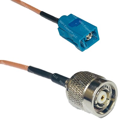 RG316 Fakra Z Female to RP-TNC MALE RF Cable Rapid-SHIP LOT