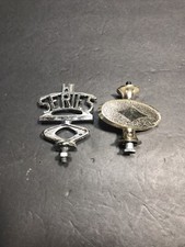 Vintage Unique Trophy Parts/Toppers Diecast Metal Silver And Gold 3 2.25