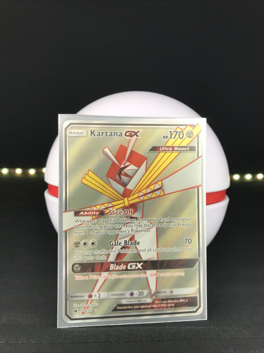 Pokémon - Kartana GX - 106111 - Full Art Ultra Rare