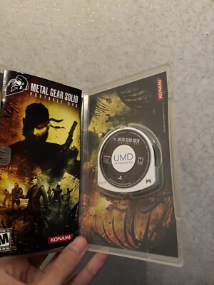 Metal gear portable ops | eBay