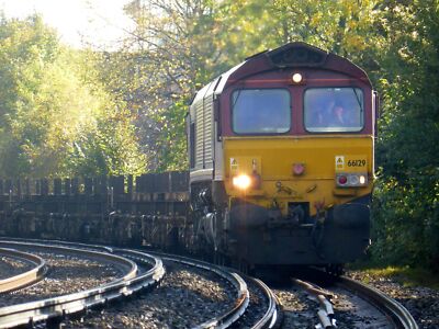 Eisenbahn Foto - 66129 Dollands Moor nach Scunthorpe Redbourne Anschlussgleise 4E26
