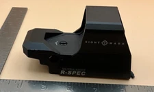 NOS BLACK SIGHTMARK ULTRA SHOT R-SPEC DOT RIFLE SIGHT RED & GREEN  (#8)