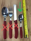 Teelöffel aus Kunststoff aus Edelstahl für Damen