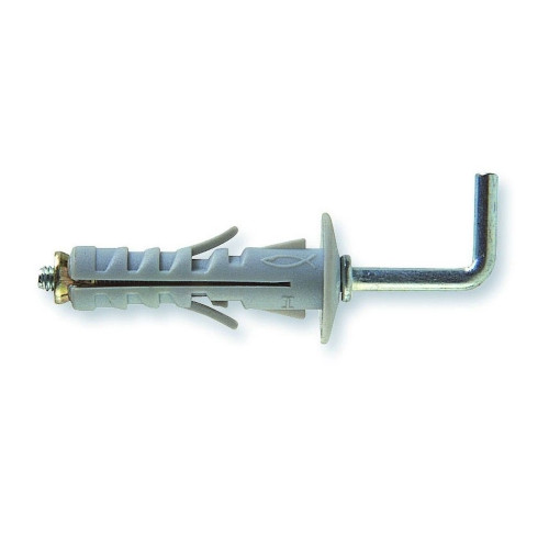 Fischer SB 9/6 Tasselli Nylon con Gancio Lungo 50 pz - Fissaggio Professionale