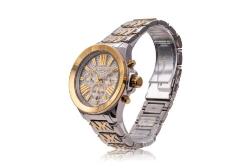 Neu mit Etikett Michael Kors MK6953 Wren Chronograph bicolor Edelstahl Uhr 42 mm - Bild 4 von 10