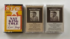 Nat King Cole 3 Cassettes Tape Collection Love Songs The Legendary
