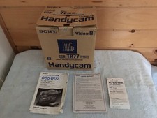 Sony Video 8 Handycam CCD-TR77 in Box MADE IN JAPAN 