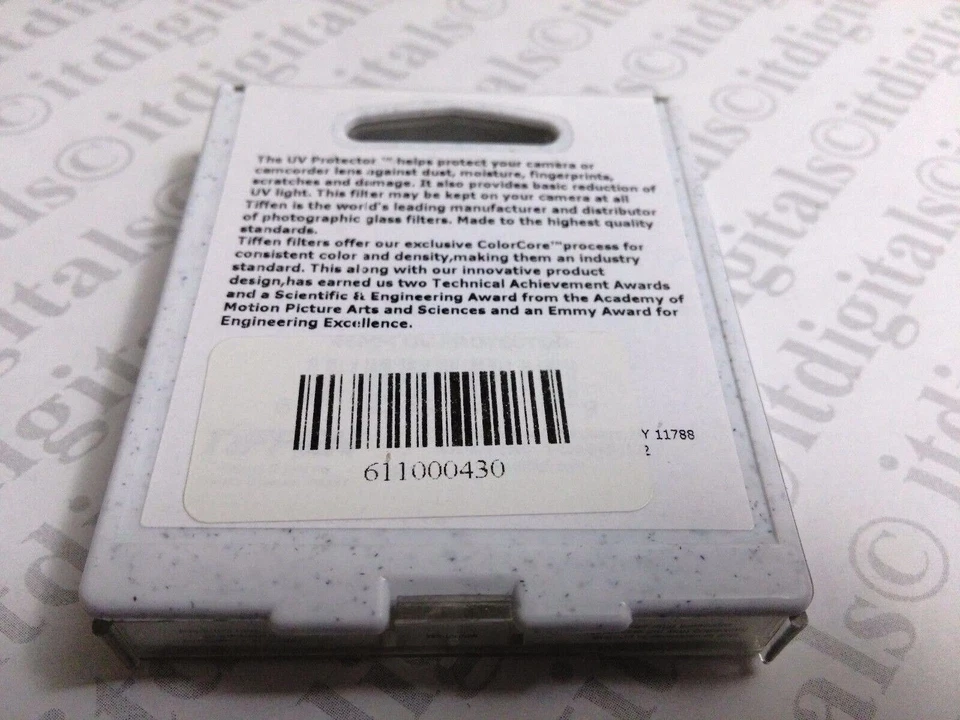 46mm TIFFEN UV Coated Lens Filter Safety Protector OEM Genuine USA 46 mm - Image 3 of 3