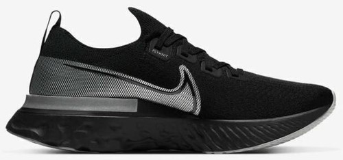 Men Size 6 - Nike React WR ISPA Black / Metallic Silver / Gunsmoke