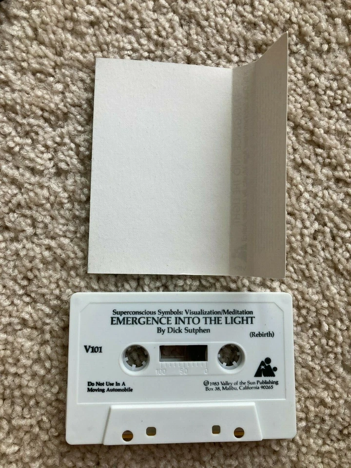 1984 UPPER ASTRAL & DICK SUTPHEN "EMERGENCE" CASSETTE private new age synth PINA - Image 4 of 4