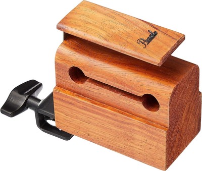 Pearl Cajon Clave Block PBCC-100 Wood W/ Dual Lock Tape & Adapter For box cajon