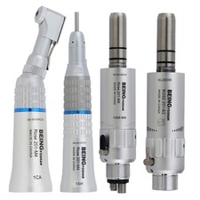 BEING Dental Contra Angle Straight Handpiece Air Motor Low Speed 2/4 Holes NSK