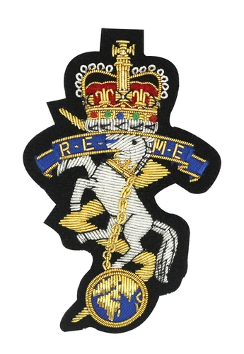 REME Royal Electrical and Mechanical Engineers, Army Embroidered Blazer badge