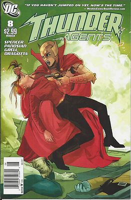 Thunder Agents Comic 8 Cover A First Print 2009 Nick Spencer Dragotta Grell
