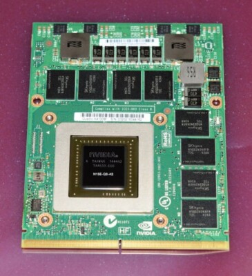 Nvidia Quadro K4100M 4GB DDR5 MXM B For Zbook 17 8770W 8760W