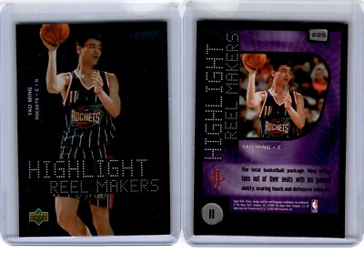 2003-04 Upper Deck Highlight Reel Makers YAO MING #225 Houston Rockets