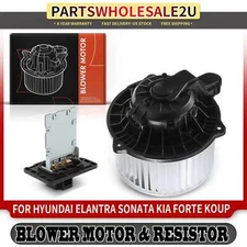 HVAC Heater Blower Motor Resistor Kit for Hyundai Elantra 11-13  Kia Forte 14-18