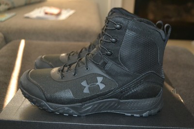 Under Armour Uomo UA Valsetz RTS 1.5 Zip Laterale Stivali Tattici Nero SZ  11.5 | eBay