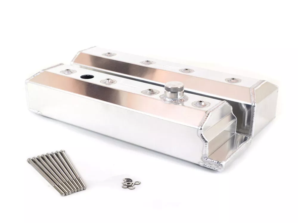 CANTON SBC Fabricated Aluminum Valve Covers P N 65 206 eBay