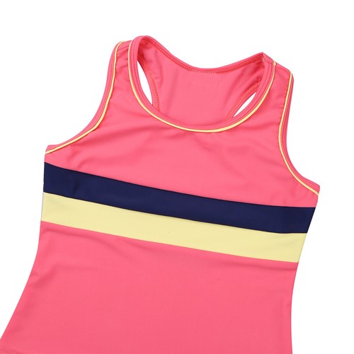 Kids Girls Swimwear Tankini Swimsuit Bikini Tank Top with Shorts Bathing Suit - Picture 23 of 109